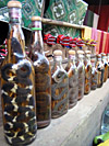 Laos-Whisky mit Ingredientsien